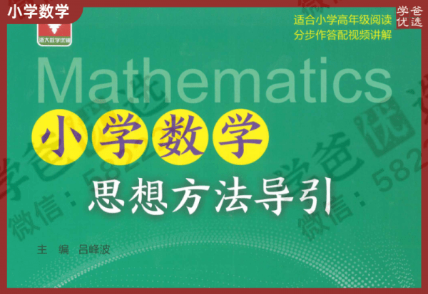 【002367】【小学数学】【资料】《小学数学思想方法导引》PDF含配套视频（浙大出版社）-学爸优选