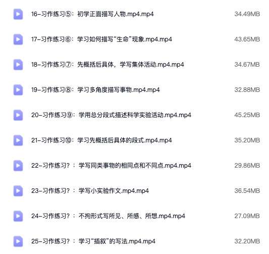 图片[6]-【003337】【小学语文】张赛琴体系作文（3-4年级）-学爸优选