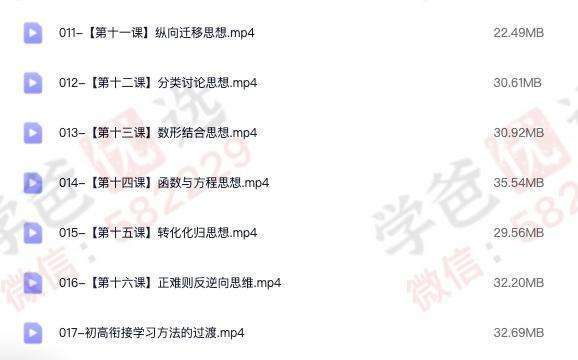 图片[4]-【001015】【综合方法】赵观察：数学思维启蒙开窍高效学习方法-学爸优选
