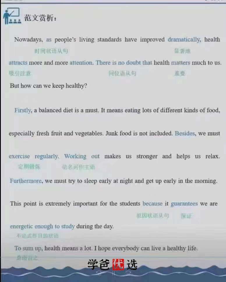 图片[4]-【001018】【初中英语】E飞：英语写作高分特训营-学爸优选
