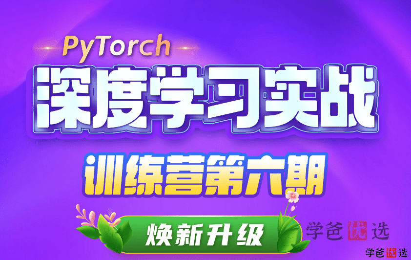 【001216】【成人IT】Pytorch神经网络深度学习实战-学爸优选