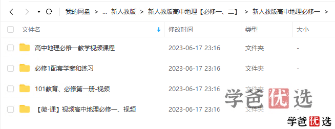 图片[12]-【001243】【高中地理】新人教版同步课程、课件、学案、练习-学爸优选