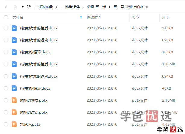 图片[3]-【001243】【高中地理】新人教版同步课程、课件、学案、练习-学爸优选