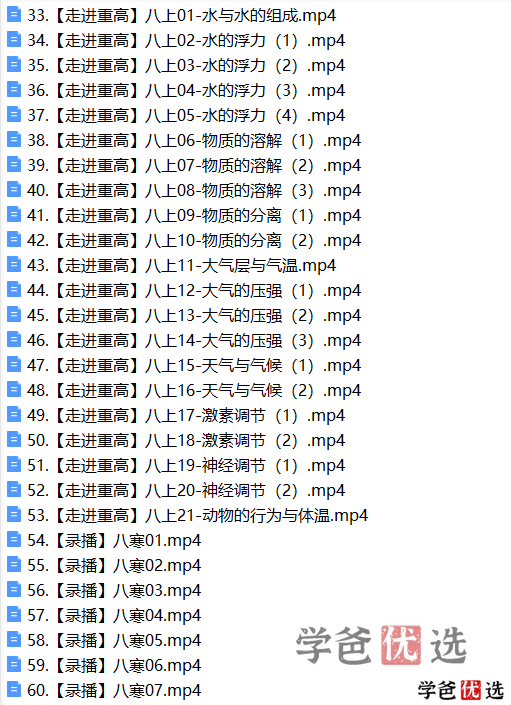 图片[13]-【001269】【初中科学】罗路韬：初二科学浙教版《走进重高》（杭州西度）-学爸优选