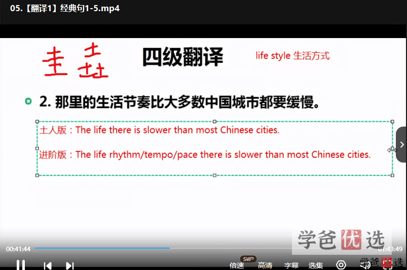 图片[2]-【001276】【大学英语】英语四级：有道考神冲刺课、押题卷、刘晓艳保命班、王菲写作模板2022-学爸优选