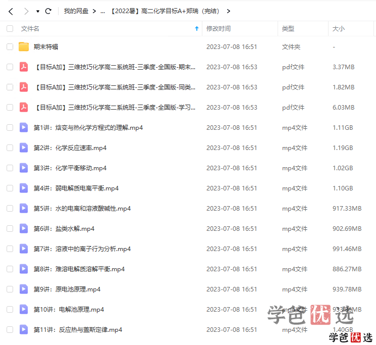图片[4]-【001314】【高中化学】希望学：高二化学目标A+班（郑瑞）-学爸优选