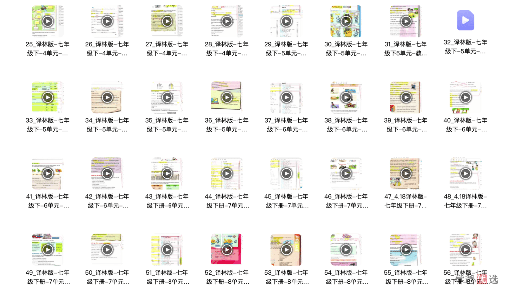图片[6]-【001355】【初中英语】盖老师：初一英语下册同步课程重点精讲（苏教译林版）-学爸优选