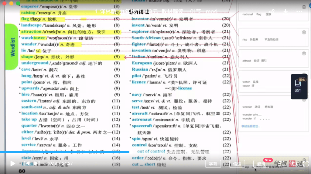 图片[3]-【001359】【初中英语】盖老师：初三英语下册同步课程重点精讲（苏教译林版）-学爸优选