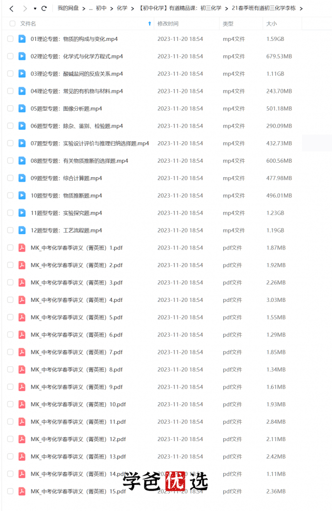 图片[7]-【000013】【初中化学】有道：初三化学（冯雪李栋）-学爸优选