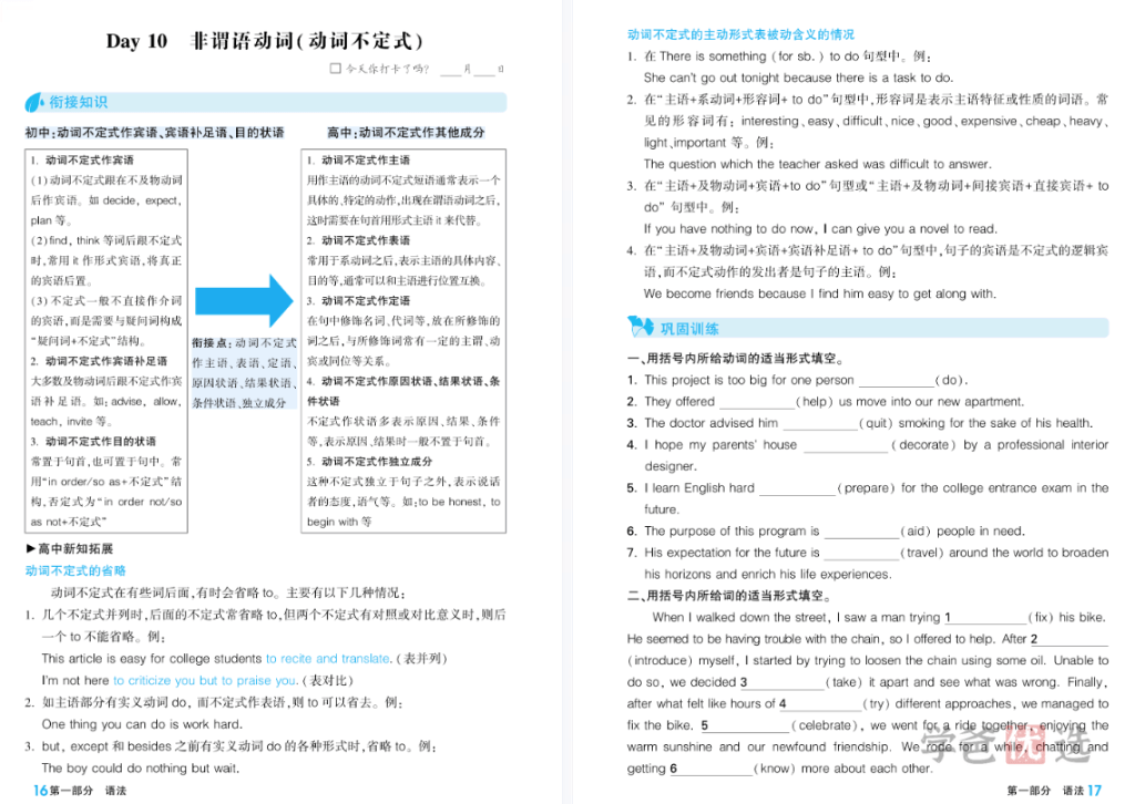 图片[2]-【001456】【高中综合】【资料】《腾远高一基础题初高衔接册》2024版-学爸优选