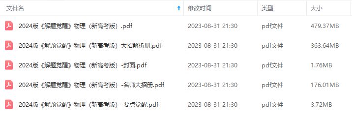 图片[12]-【001457】【高中综合】【资料】【免费】《天星：解题觉醒》2024新高考版-学爸优选