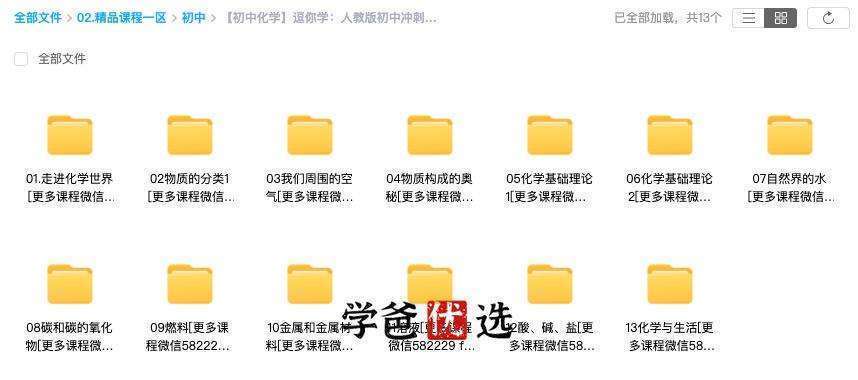 图片[8]-【000014】【初中化学】逗你学：人教版初中冲刺化学大小考-学爸优选