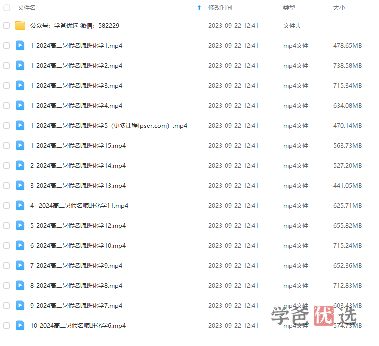 图片[2]-【001504】【高中化学】于海龙：高二化学23暑（15讲已完结）职卓名师课堂-学爸优选