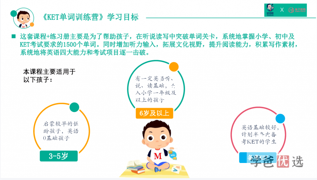 图片[2]-【001599】【综合英语】【资料】《常青藤爸爸KET单词训练营》单词表、练习册、答案、兔妈课程学习指南-学爸优选
