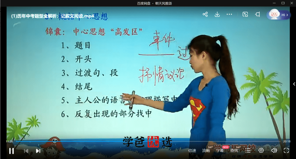 图片[5]-【001698】【初中语文】学而思：初三语文阅读写作（王帆）-学爸优选
