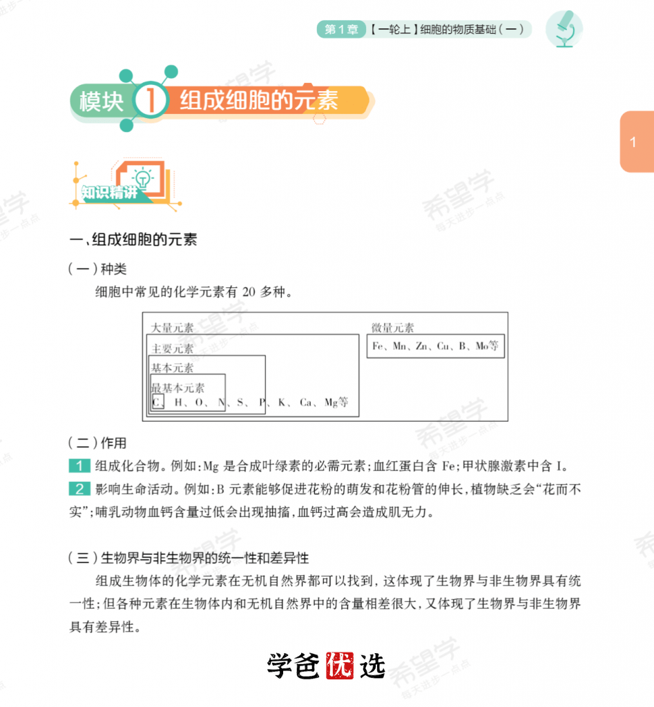 图片[5]-【001761】【高中生物】希望学：高三生物目标S班（暑）段麟飞-学爸优选