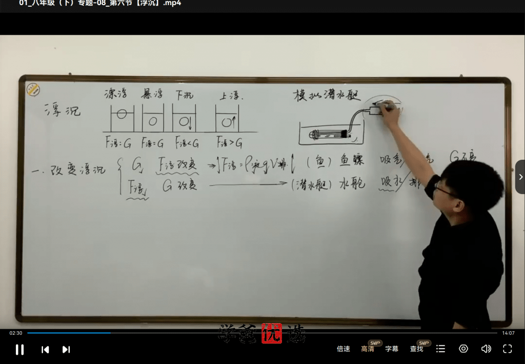 图片[4]-【001778】【初中物理】赫哥物理：初二物理力学专题课（铭赫）-学爸优选