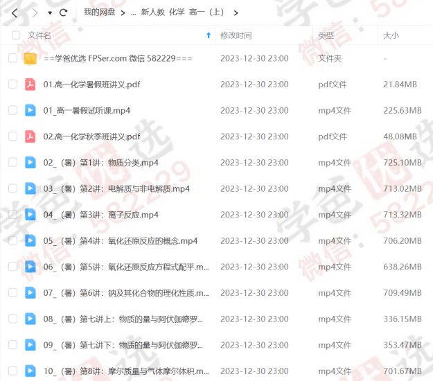 图片[7]-【001790】【高中化学】齐晨阳：高一化学目标985班（新人教版）-学爸优选