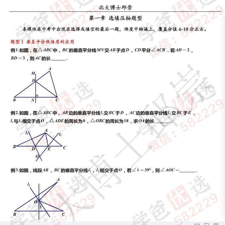 图片[7]-【000179】【初中综合】【资料】中考数理化必考题型清单（数学物理化学）学魁榜-学爸优选