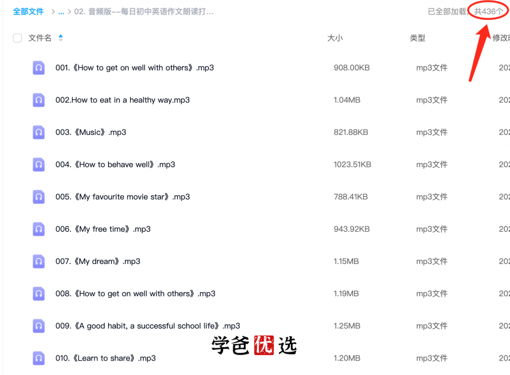 图片[3]-【001829】【初中英语】【音频】中考英语作文满分系列（范文PDF资料、音频、写作模版技巧）适用整个初中-学爸优选