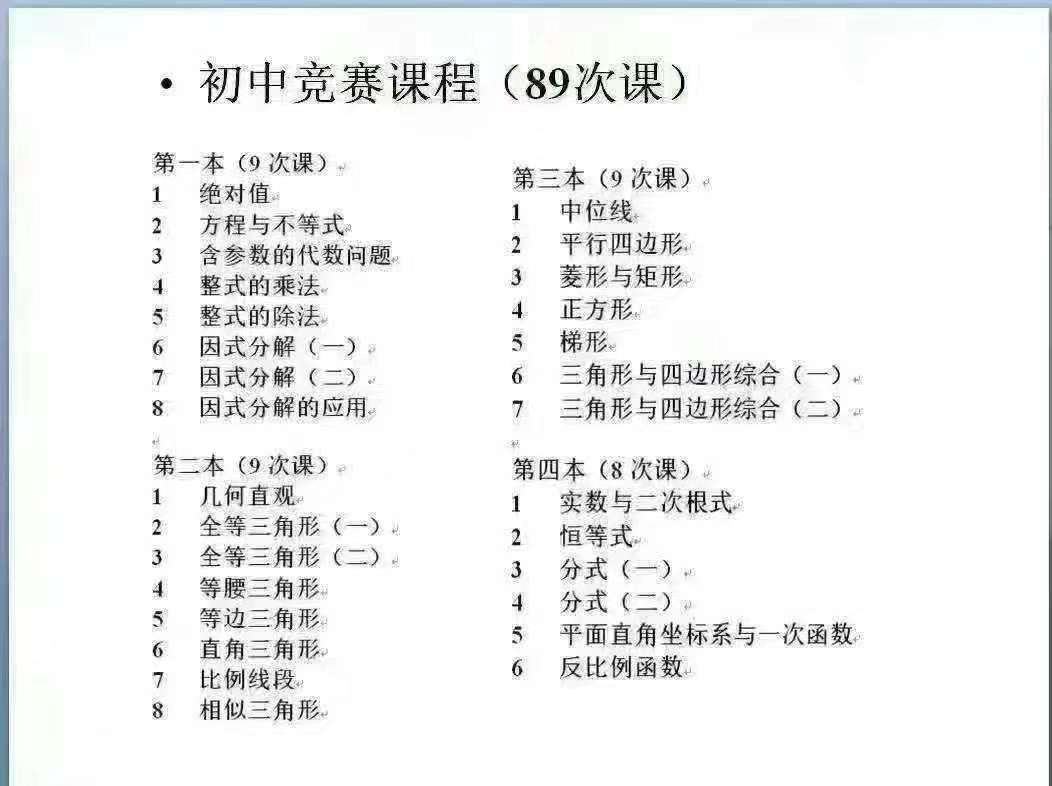 图片[3]-【003089】【初中数学】陈泽桐：全套初联课程合集89讲（含作业讲解视频）广州奥数名师-学爸优选
