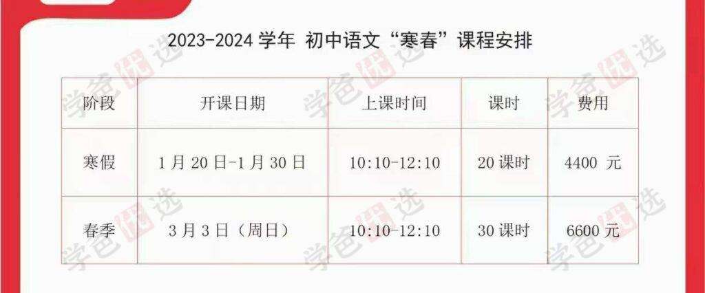 图片[3]-【002037】【初中语文】北京海淀名师陈刚：初中语文2024寒假班-学爸优选