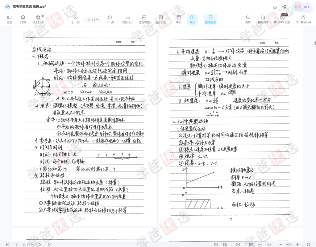 图片[5]-【002143】【高中综合】【资料】高考学霸笔记（文科语数史地政、理科数理化外生）青柠时光-学爸优选