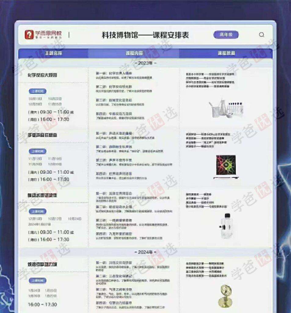 图片[4]-【002152】【综合知识】学而思：科技博物课（适合7-12岁）-学爸优选