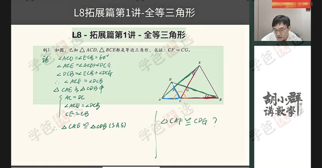 图片[8]-【002155】【初中数学】胡小群：八年级L8阶数学思维启发必修课（基础+拓展56节）全套讲义练习和解析-学爸优选