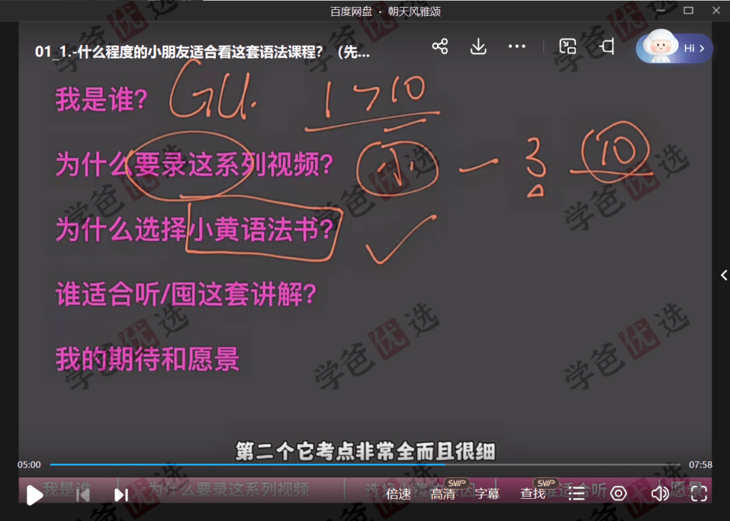 图片[7]-【002158】【初中英语】Gu老师：《初中英语语法专练》小黄书刷书课（经典教辅题题都讲）-学爸优选