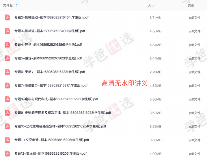 图片[6]-【002185】【高中物理】学而思培优：高二物理23暑S+（江苏苏州龚琦青）人教版-学爸优选