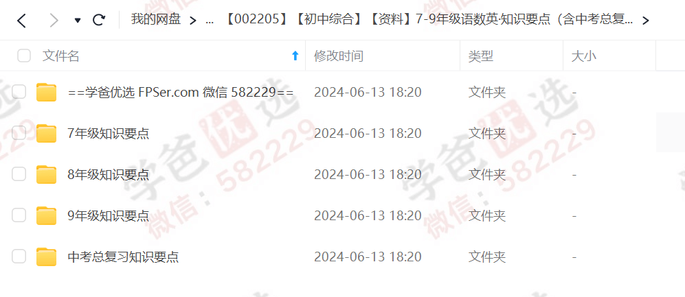 图片[2]-【002205】【初中综合】【资料】【免费】7-9年级人教版语数英·知识要点（含中考总复习语数外地化生政《五年中考·三年模拟》）-学爸优选