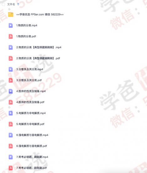 图片[2]-【002260】【高中化学】地表最强化学灭霸：高一化学初高衔接25讲-学爸优选