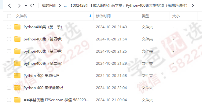 图片[2]-【002428】【综合编程】尚学堂：Python·400集大型视频（带源码课件）-学爸优选