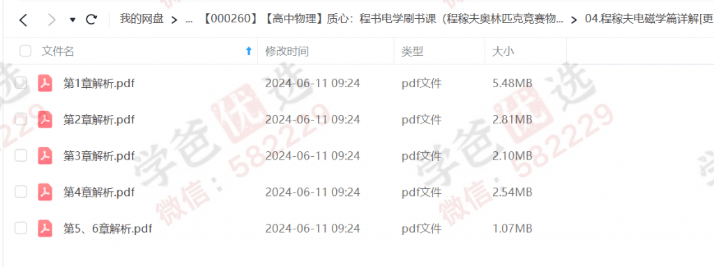 图片[7]-【000260】【高中物理】质心：《程书电学》刷书课（程稼夫奥林匹克竞赛物理教程）-学爸优选