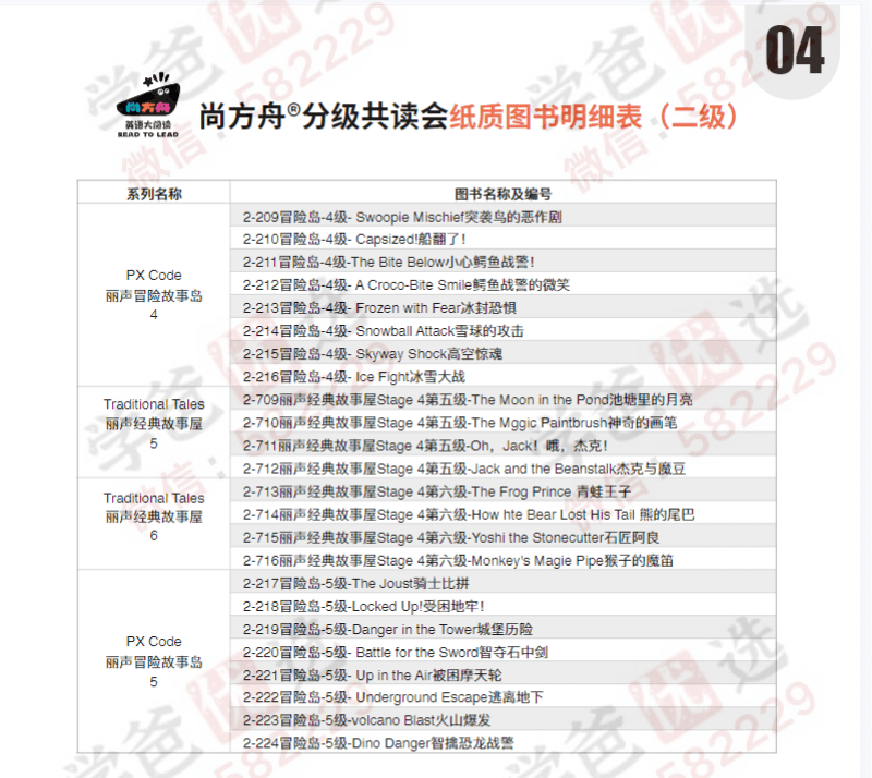 图片[12]-【002905】【综合英语】第二级·尚方舟英文分级共读会（含深读视频）曹文-学爸优选