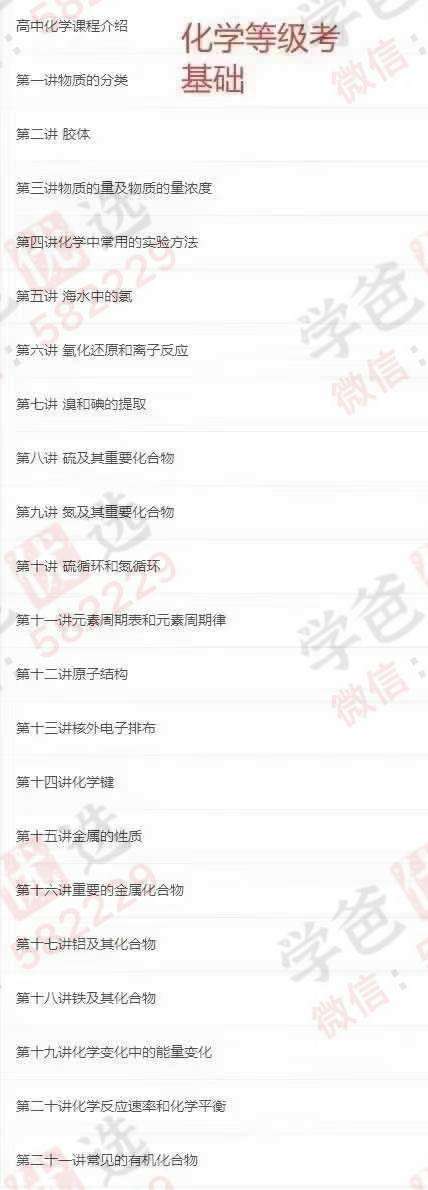 图片[3]-【002912】【高中综合】【加密】上海昂立：化学、历史、物理、生物、地理等级考基础（合格考）+强化-学爸优选