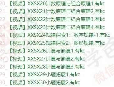 图片[2]-【003027】【小学数学】【加密】创知路：小奥刷题课（2024）-学爸优选