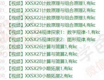 图片[3]-【003027】【小学数学】【加密】创知路：小奥刷题课（2024）-学爸优选