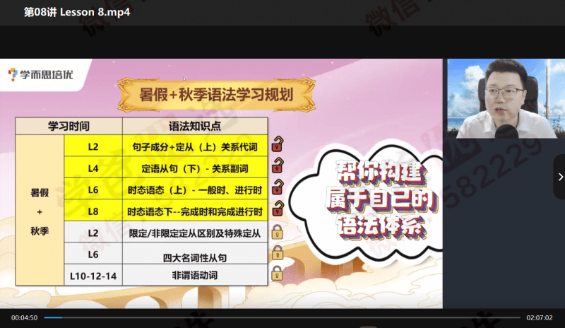 图片[5]-【003154】【高中英语】学而思培优：成都高一英语S+班（吕腾飞）24暑-学爸优选
