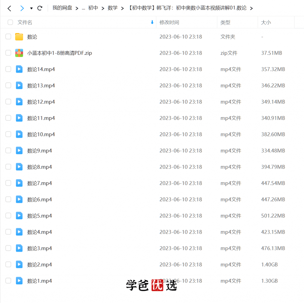图片[5]-【000034】【初中数学】韩飞洋：奥数小蓝本01.数论-学爸优选
