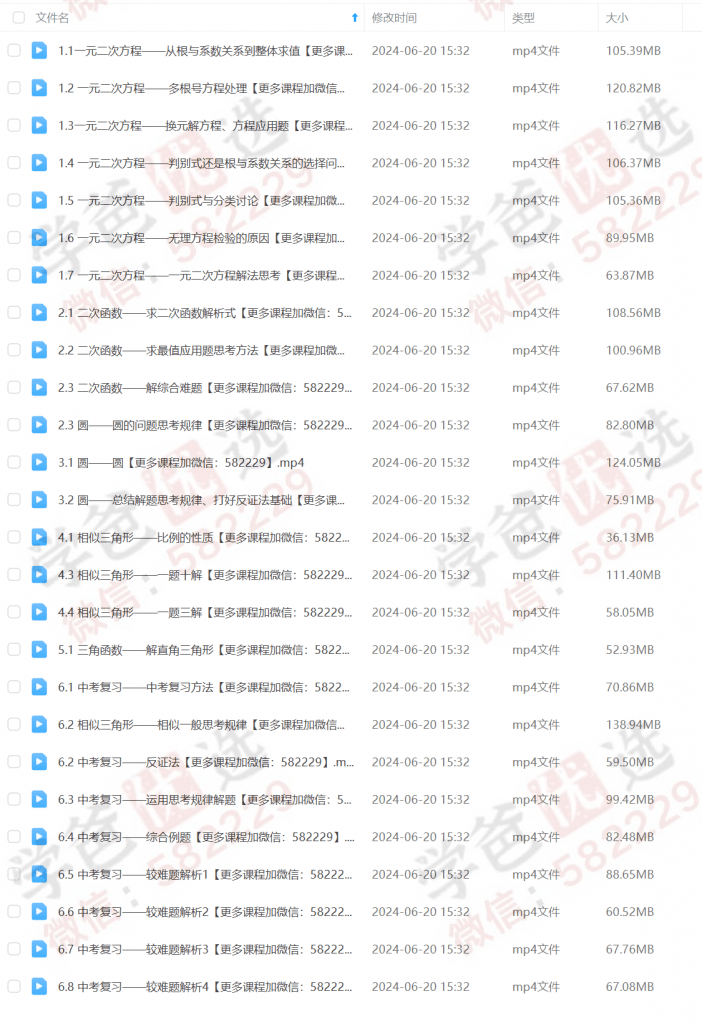 图片[5]-【000038】【初中数学】孙维刚：初中数学经典辅导全套（孙老原版）-学爸优选