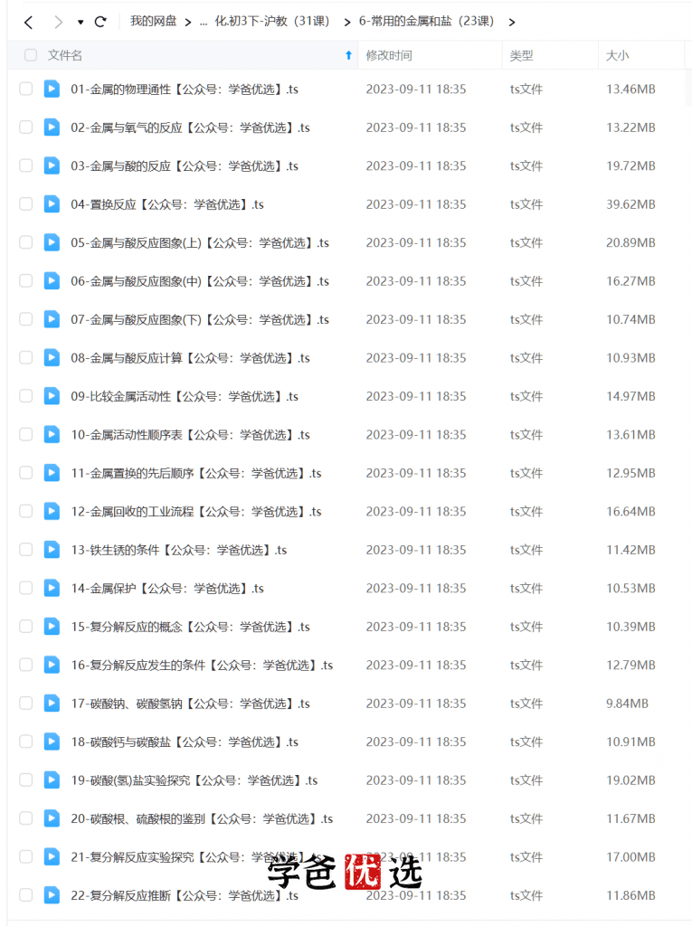 图片[5]-【000431】【初中化学】【免费】洋葱：初三化学（沪教版）-学爸优选