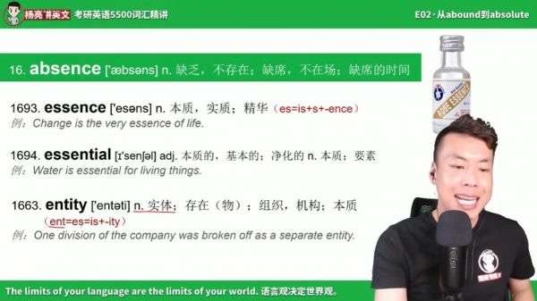 图片[2]-【000487】【综合英语】杨亮：考研必学5500词汇-学爸优选