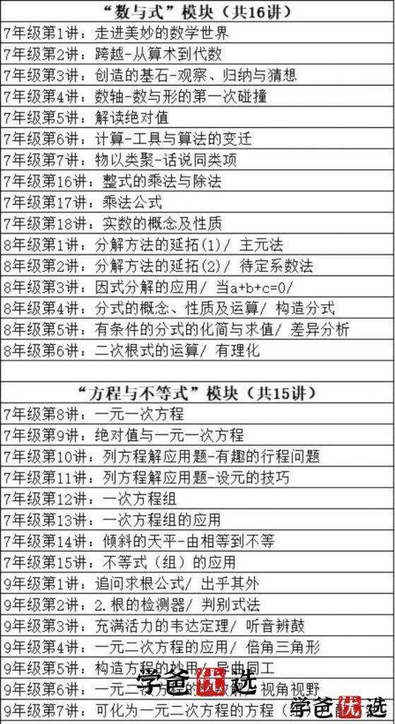 图片[8]-【000062】【初中数学】《黄东坡：数学培优新方法》初中三册合集（根源优课）-学爸优选