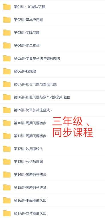 图片[7]-【003206】【小学数学】高思：小学奥数同步课程（5年级）-学爸优选