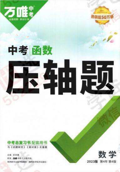 【000812】【初中数学】【资料】万唯中考系列：中考函数压轴题-学爸优选