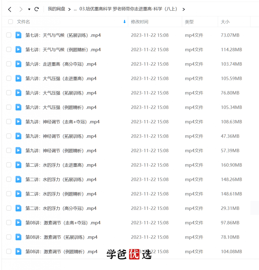 图片[3]-【000949】【初中科学】罗亮：《走进重高培优：八年级科学》（浙教版）-学爸优选