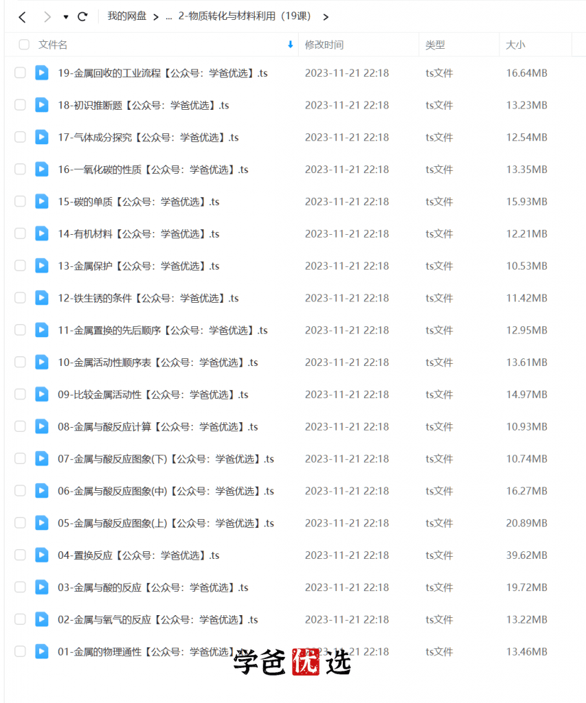 图片[3]-【000955】【初中化学】洋葱：初三化学（浙教版）-学爸优选