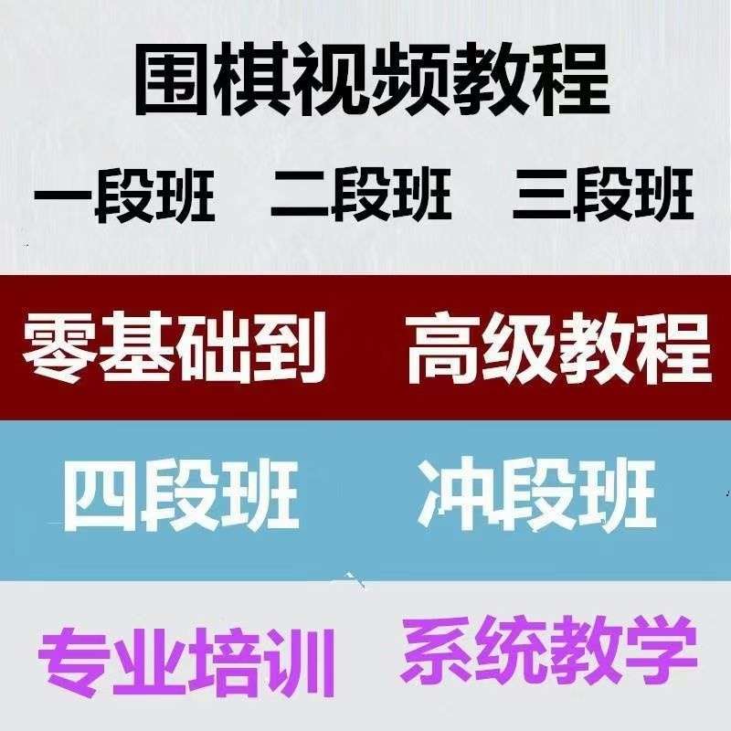 【000438】【综合益智】围棋教程（零基础到四段）家长好评很多！-学爸优选